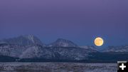 Beaver Moon rising over Indian Pass. Photo by Dave Bell.