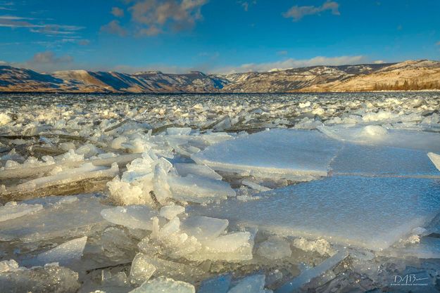 Fremont Lake ice park. Photo by Dave Bell.