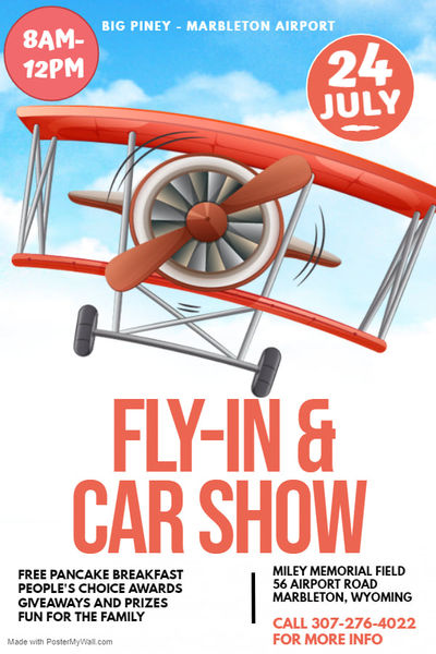 Fly-In & Car Show July 24. Photo by .