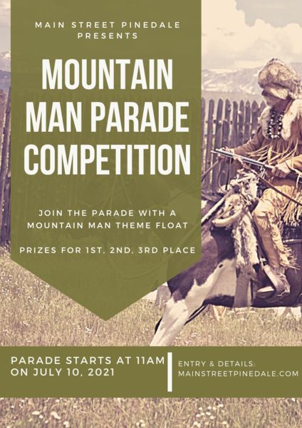 Mountain Man Parade. Photo by Main Street Pinedale.