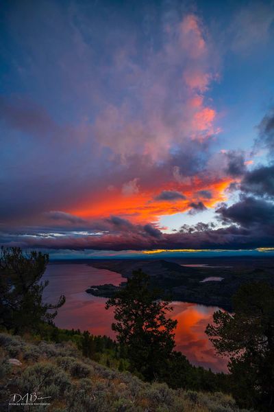 Fremont Lake sunset. Photo by Dave Bell.