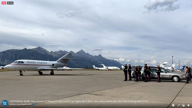 Special Charter Plane. Photo by Jackson Hole News & Guide.