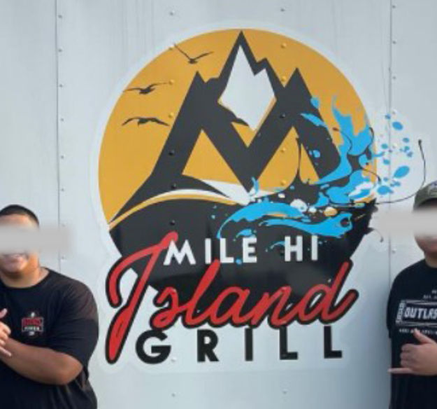 Mile HI food truck logo. Photo by .