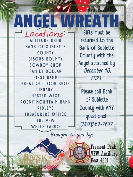 Angel Wreath program. Photo by .