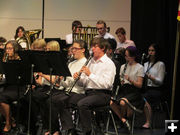 Concert Band. Photo by Dawn Ballou, Pinedale Online.