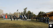 Veterans Memorial. Photo by Dawn Ballou, Pinedale Online!.