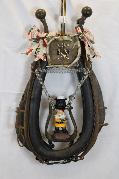 Horse Collar Wreath. Photo by Pinedale Online.