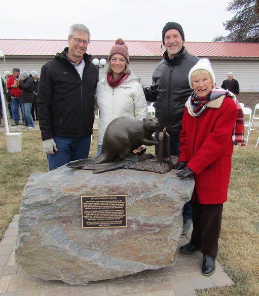 Trappers Park dedication. Photo by Dawn Ballou, Pinedale Online.