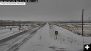 US 189 north of Marbleton . Photo by WYDOT webcam.