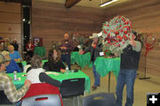 Showing wreaths. Photo by Dawn Ballou, Pinedale Online.