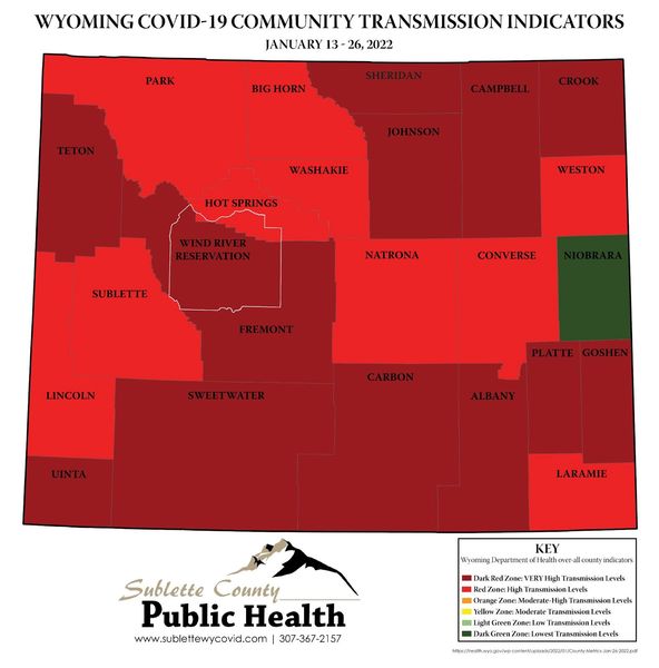 Community Transmission. Photo by Sublette County Public Health.