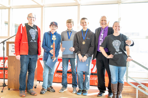 Overall Winning Team. Photo by Western Wyoming Community College.