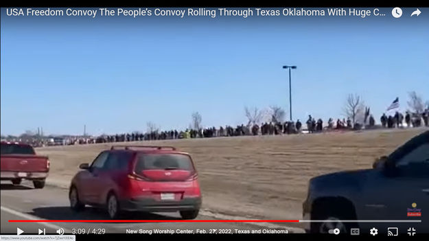 People lined up watching. Photo by New Song Worship Center.