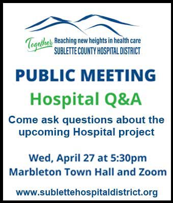 Public Meeting. Photo by Sublette County Hospital District.