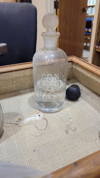 Old bottle. Photo by Museum of the Mountain Man.