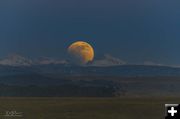 Eclipse Moon over the Winds. Photo by Dave Bell.