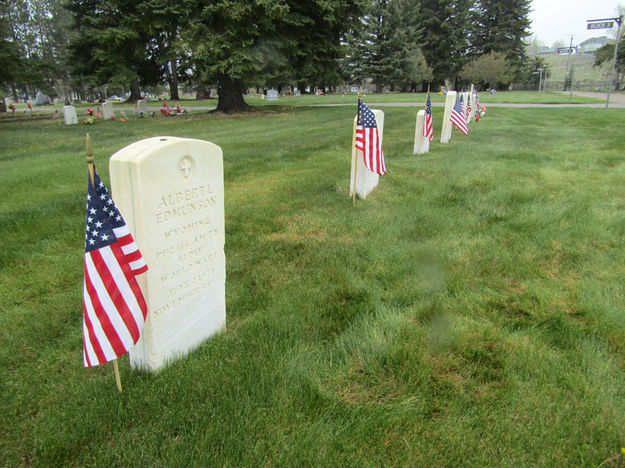 Those who have served. Photo by Dawn Ballou, Pinedale Online.