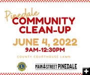 2022 Community Clean Up Day. Photo by Main Street Pinedale.