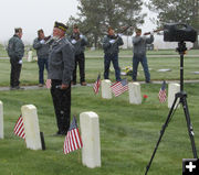 Honor Guard. Photo by Dawn Ballou, Pinedale Online.