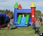 Bouncy House. Photo by Dawn Ballou, Pinedale Online.