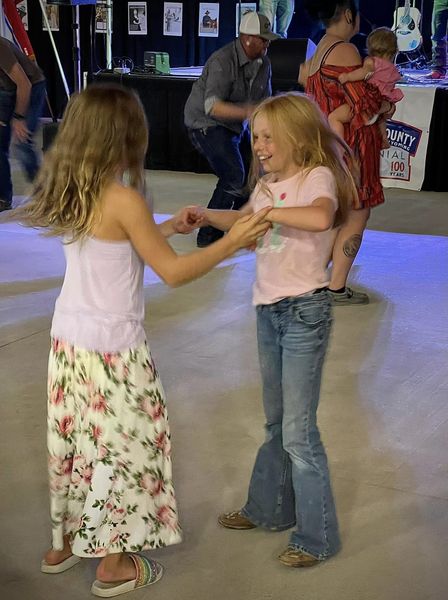 Dancing. Photo by Sublette County Centennial.