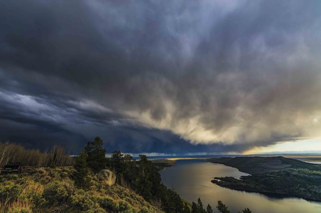 Stormy Skies Approaching. Photo by Dave Bell.