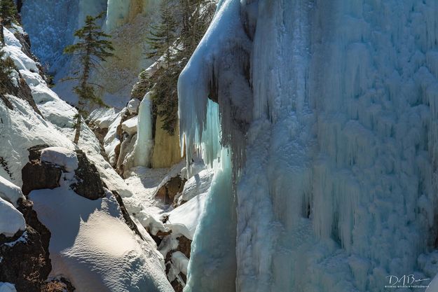 Walls Of Ice--Ouray Ice Center. Photo by Dave Bell.