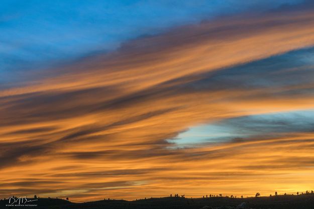 Colorful Clouds. Photo by Dave Bell.