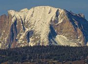 The Face Of Fremont Peak. Photo by Dave Bell.