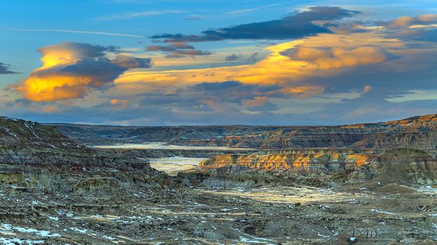 Gooseberry Badlands. Photo by Dave Bell.