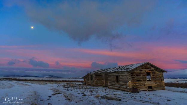 The Old Ball Homestead Cabin. Photo by Dave Bell.