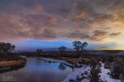 Sunrise On Boulder Creek. Photo by Dave Bell.