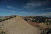 East Facing Ridgelines-Classic Wyo Range Overthrust Geology. Photo by Dave Bell.