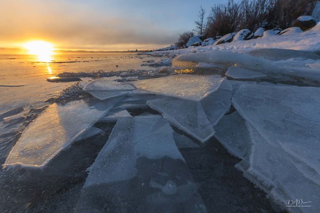 Icy Panes. Photo by Dave Bell.