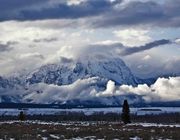 Mt. Moran Storm Clouds. Photo by Dave Bell.