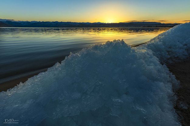 Ice Off. Photo by Dave Bell.