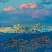 Snowy Peaks And Colorful Foothills. Photo by Dave Bell.