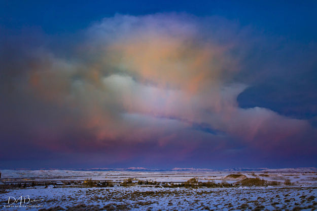 Cotton Candy Cloud. Photo by Dave Bell.