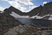Noel Lake At 11,581'. Photo by Dave Bell.