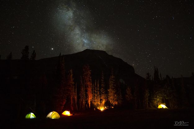 Wyoming Night Skies. Photo by Dave Bell.