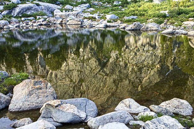Granite Reflection. Photo by Dave Bell.