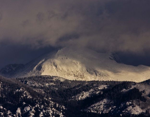 A White Peak. Photo by Dave Bell.