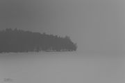 Heavy Snow Squall Over Jackson Lake. Photo by Dave Bell.