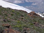 High Tundra and Cornice--Shoulder of Wyoming Peak. Photo by Dave Bell.