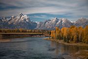 Tetons And Snake River. Photo by Dave Bell.