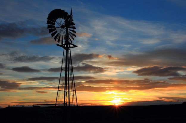Soda Lake Road Windmill. Photo by Fred Pflughoft.