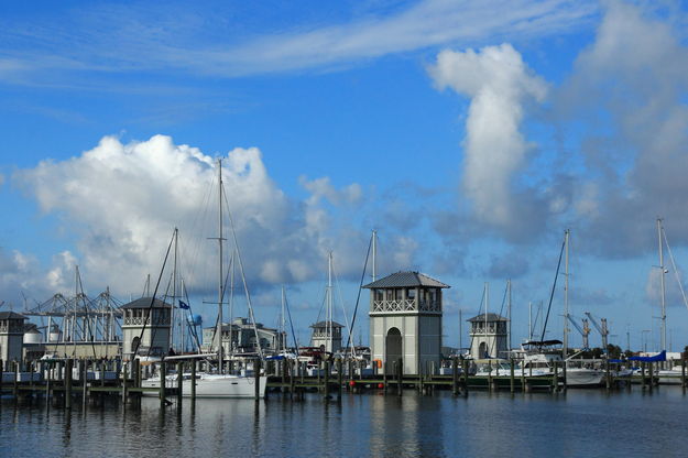 Gulfport Municipal Marina, Mississippi. Photo by Fred Pflughoft.