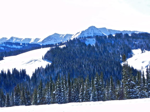 High Country Sledding at WY Range Mtns.. Photo by Scott Almdale.