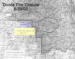 Divide Fire Closure Area