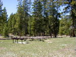 New Fork Lakes Campground Group area